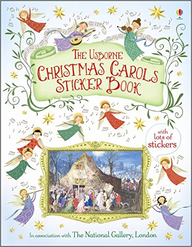 Christmas Carols Sticker Book - Paperback