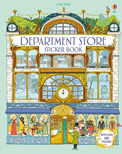 Usborne Department Store Sticker Book - Paperback