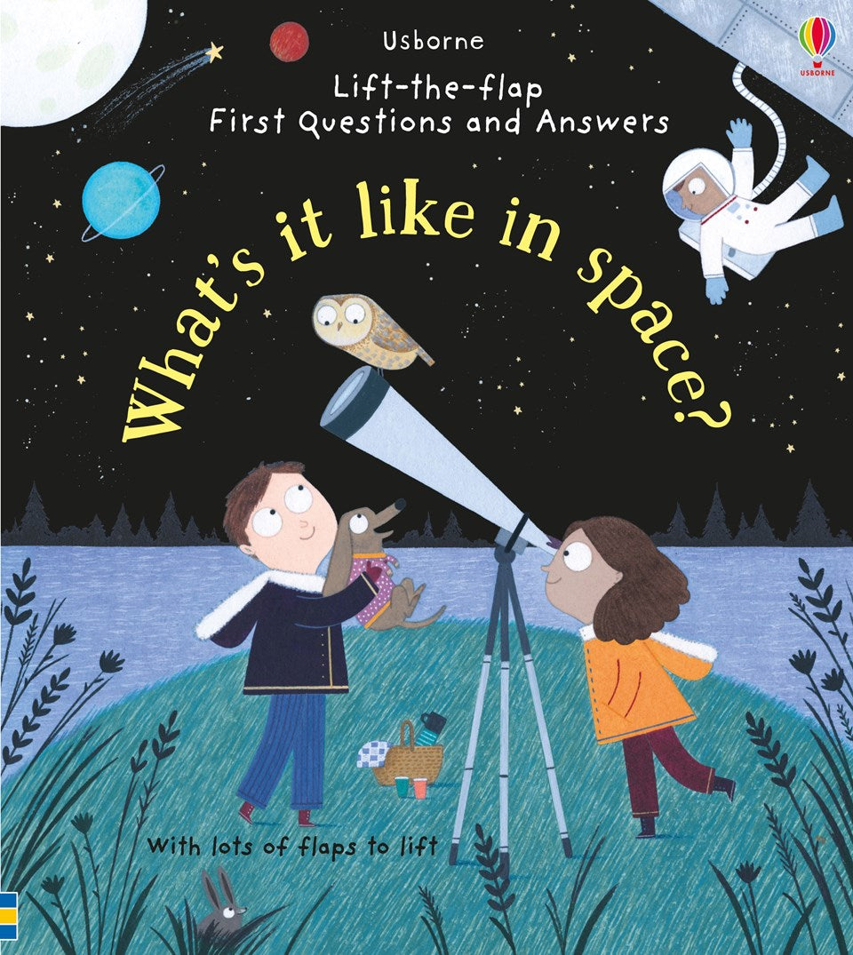 Usborne First Questions and Answers : What's it Like in Space? - Kool Skool The Bookstore