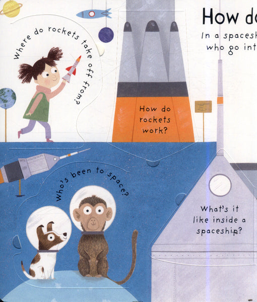 Usborne First Questions and Answers : What's it Like in Space? - Kool Skool The Bookstore