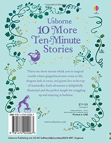 Usborne 10 More Ten-Minute Stories - Hardback