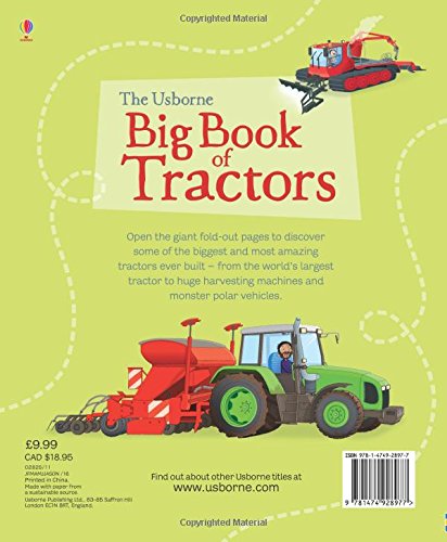 Big Book of Big Tractors - Hardback - Kool Skool The Bookstore