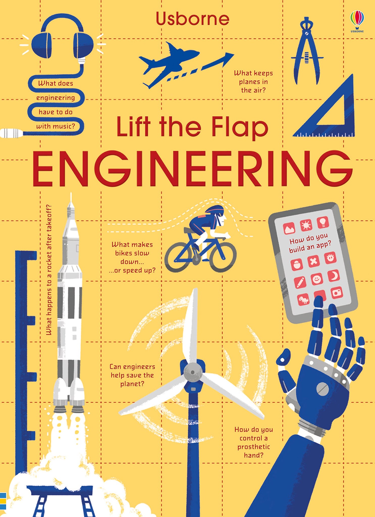 Usborne Lift the Flap Engineering - Kool Skool The Bookstore