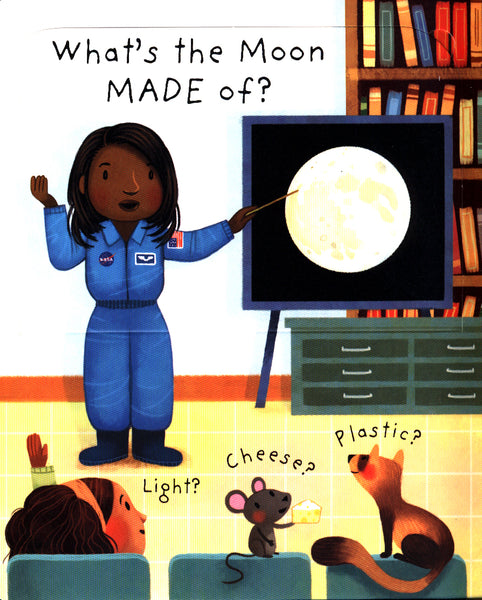 Usborne Lift the Flap : Very First Questions and Answers : What is the Moon? - Kool Skool The Bookstore