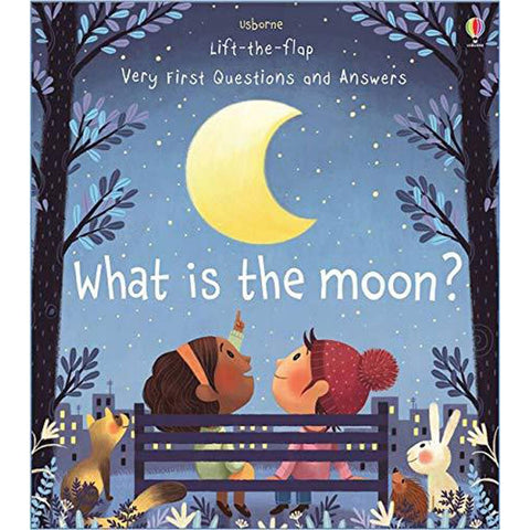 Usborne Lift the Flap : Very First Questions and Answers : What is the Moon? - Kool Skool The Bookstore