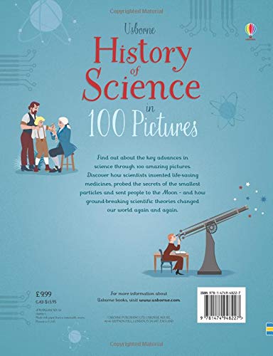 Usborne History of Science in 100 Pictures - Hardback - Kool Skool The Bookstore
