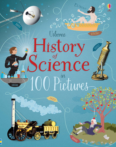 Usborne History of Science in 100 Pictures - Hardback - Kool Skool The Bookstore