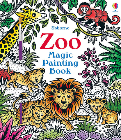 Zoo Magic Painting Book - Paperback