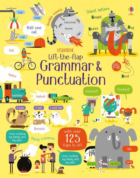 Usborne Lift the Flap Grammar and Punctuation - Hardback