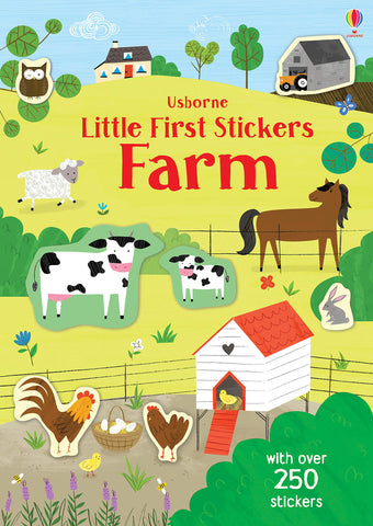 Little First Stickers Farm - Paperback
