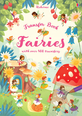 Fairies Transfer Activity Book - Paperback