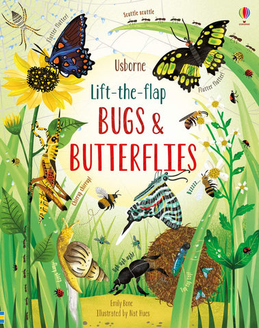 Usborne Lift-the-Flap Bugs and Butterflies - Kool Skool The Bookstore