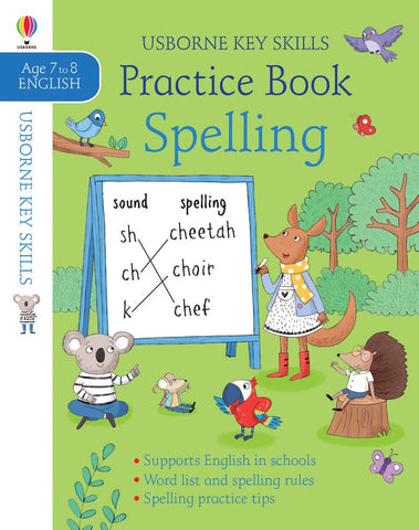Spelling Practice Book 7-8 (Key Skills) - Paperback