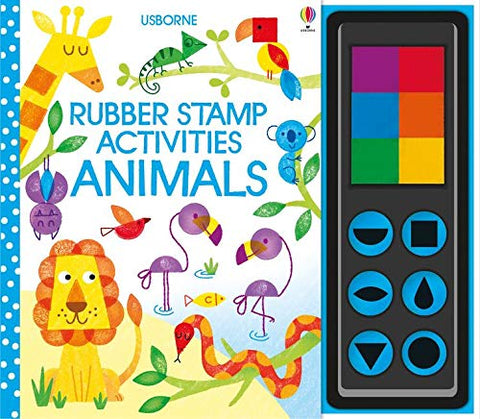 Rubber Stamp Activities Animals - Hardback