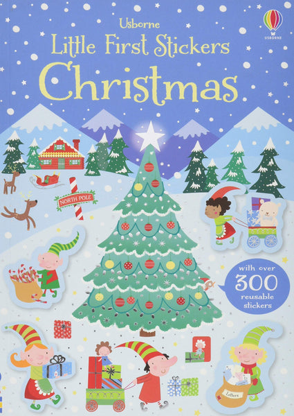 Little First Stickers Christmas - Paperback