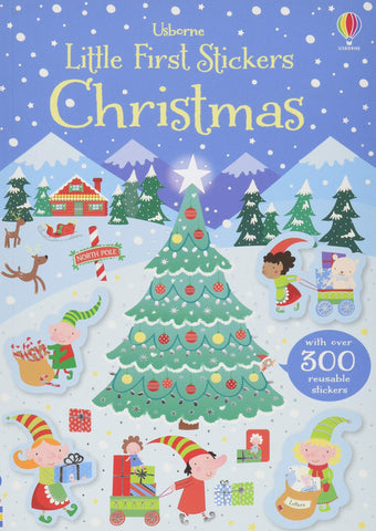 Little First Stickers Christmas - Paperback