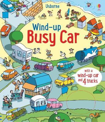 Usborne Wind Up Busy Car - Hardback
