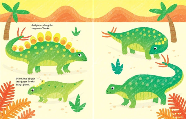 Fingerprint Activities Dinosaurs - Hardback