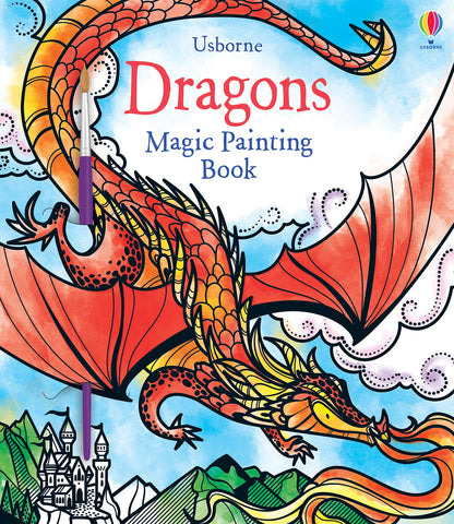 Dragons Magic Painting Book - Paperback