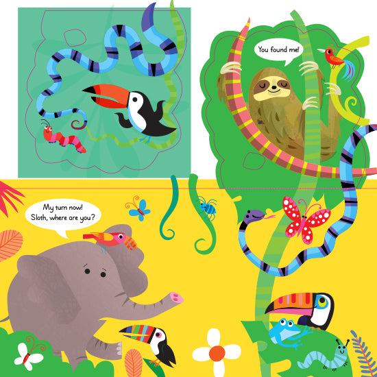 Hide and Seek With Tiger - Board Book