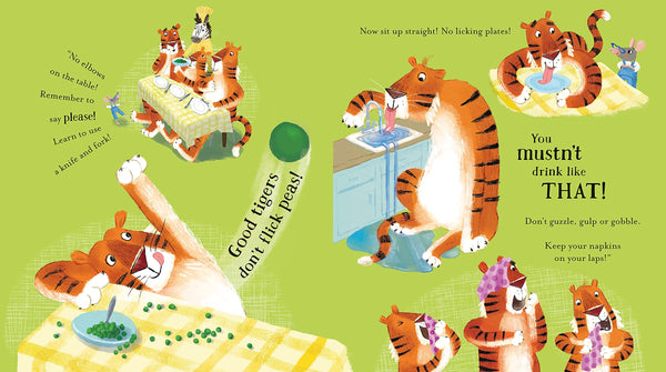 Table Manners for Tigers : Good Behaviour Guides - Hardback