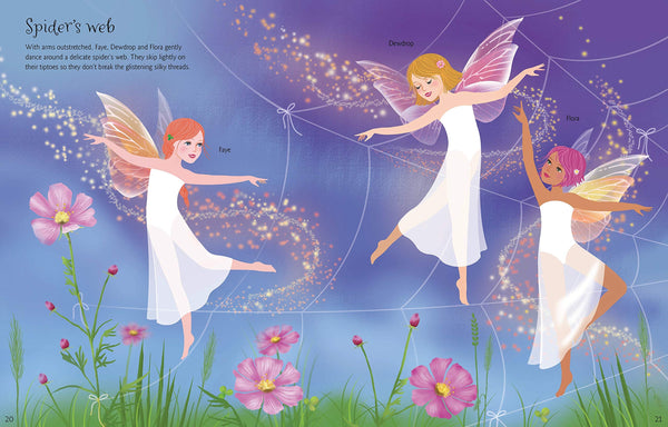 Sticker Dolly Dressing : Dancing Fairies