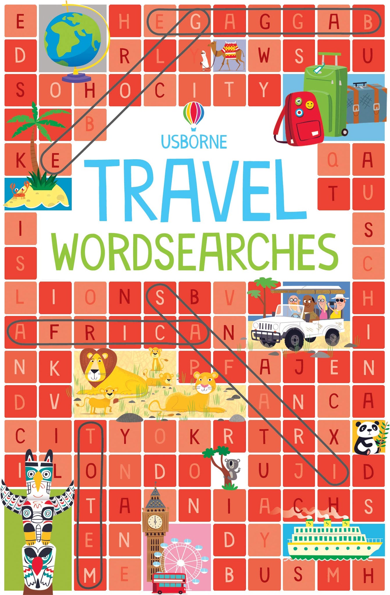 Travel Wordsearches (Puzzles, Crosswords & Wordsearches) - Paperback