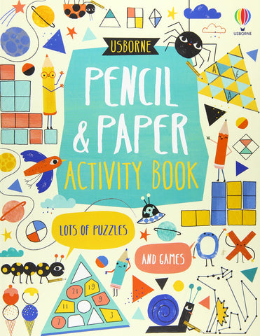 Pencil and Paper Activity Book - Paperback