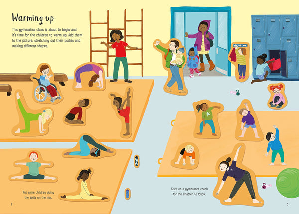 Little First Stickers : Gymnastics - Paperback