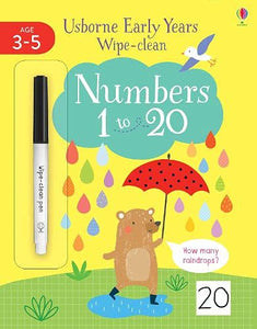 Early Years Wipe-Clean Numbers 1 to 20 - Paperback