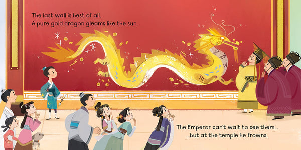 Usborne Little Board Books : The Dragon Painter - Board book