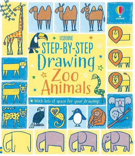 Step-by-step Drawing : Zoo Animals - Paperback