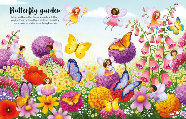 Fairies, Pixies and Elves Sticker Book - Paperback