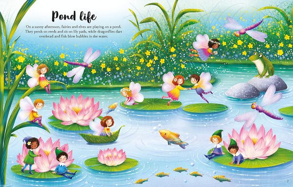Fairies, Pixies and Elves Sticker Book - Paperback