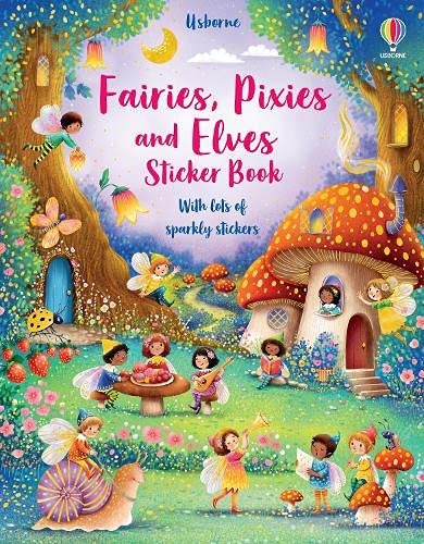 Fairies, Pixies and Elves Sticker Book - Paperback
