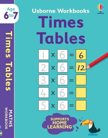 Usborne Workbooks Times Tables 6-7 - Paperback