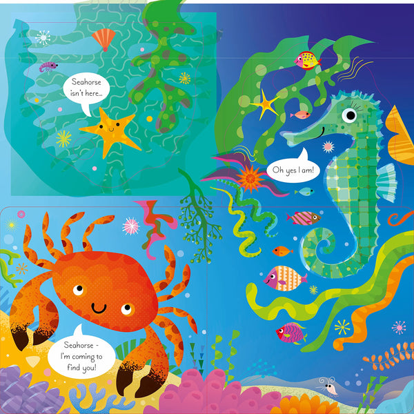 Usborne Lift-The-Flap : Play Hide and Seek with Octopus - Hardback