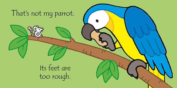 Usborne Touchy-Feely books : That's not my parrot - Board Book
