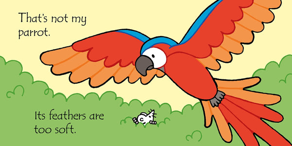 Usborne Touchy-Feely books : That's not my parrot - Board Book