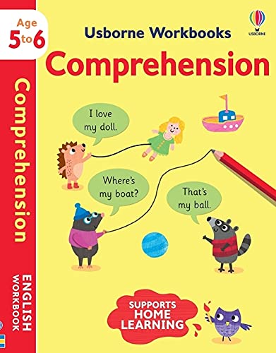Usborne Workbooks Comprehension Age 5-6 - Paperback