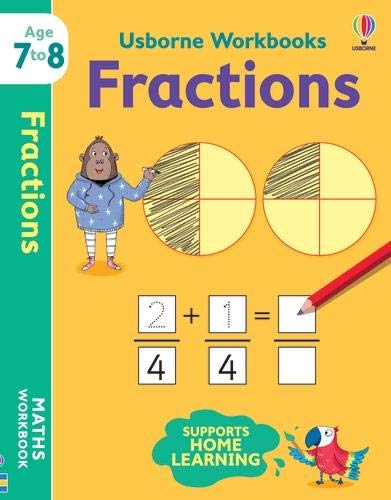 Usborne Workbooks : Fractions 7-8 - Paperback