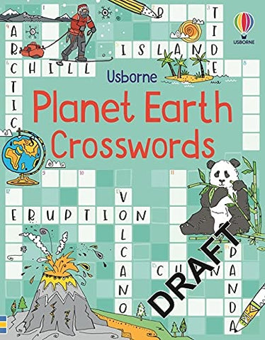 100 Children's Crosswords : Planet Earth Puzzles, Crosswords & Wordsearches - Paperback