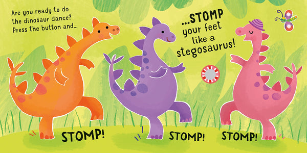 Dance with the Dinosaurs Sound Book - Board Book