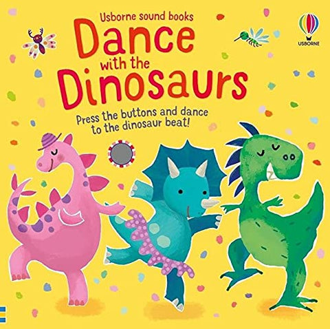 Dance with the Dinosaurs Sound Book - Board Book