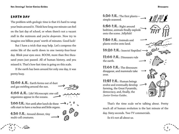 Ken Jennings Junior Genius Guides : Dinosaurs - Paperback