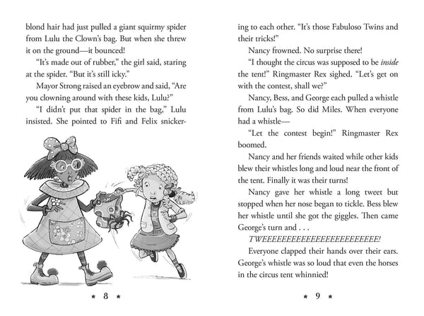 Nancy Drew Clue Book #4 : Big Top Flop - Paperback