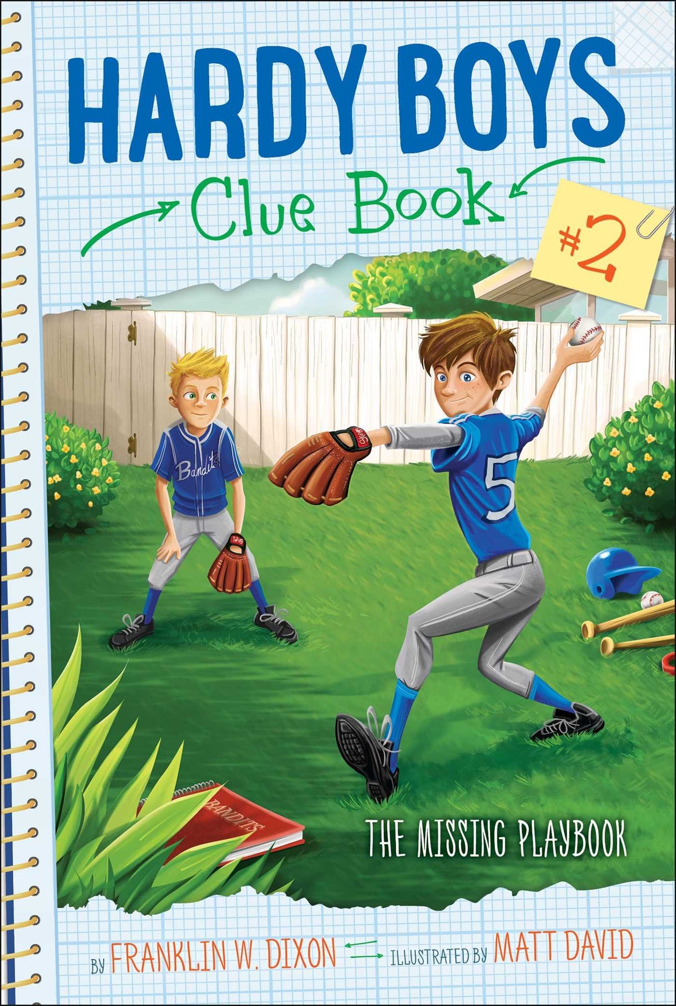 Hardy Boys Clue Book #2 : The Missing Playbook - Paperback