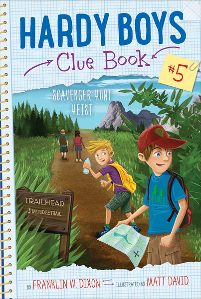 Hardy Boys Clue Book #5 : Scavenger Hunt Heist - Paperback