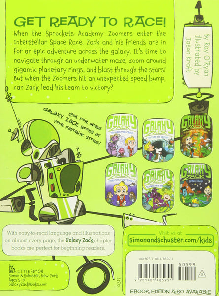 Galaxy Zack #15 : Ready, Set, Blast Off! - Paperback