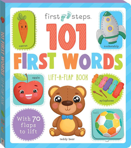 101 First Words Lift a Flap Book - Kool Skool The Bookstore